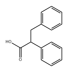 2,3-DIPHENYLPROPIONIC ACID Structural