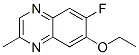 Quinoxaline, 7-ethoxy-6-fluoro-2-methyl- (9CI) Structural