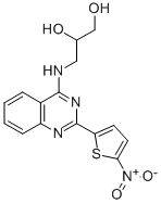 4-(2,3-DIHYDROXYPROPYLAMINO)-2-(5-NITRO-2-THIENYL)-QUINAZOLINE