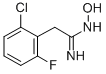 2-(2-CHLORO-6-FLUORO-PHENYL)-N-HYDROXY-ACETAMIDINE