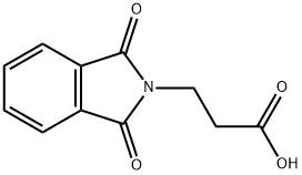 3-PHTHALIMIDOPROPIONIC ACID Structural