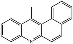 12-methylbenz(a)acridine Structural