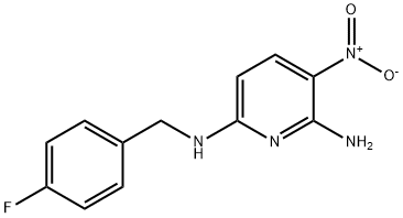 2-AMINO-3-NITRO-6-(4‘-FLUORBENZYLAMINO)-PYRIDINE SPECIALITY CHEMICALS Structural