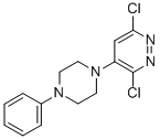 3,6-DICHLORO-4-(4-PHENYL-1-PIPERAZINYL)-PYRIDAZINE Structural