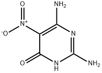 2,4-Diamino-6-hydroxy-5-nitropyrimidine Structural