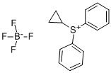 CYCLOPROPYLDIPHENYLSULFONIUM TETRAFLUOROBORATE Structural