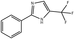 2-Phenyl-4-(trifluoromethyl)-1H-imidazole Structural