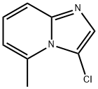 IMidazo[1,2-a]pyridine, 3-chloro-5-Methyl- Structural