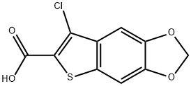 7-CHLOROTHIENO[2,3-F][1,3]BENZODIOXOLE-6-CARBOXYLIC ACID