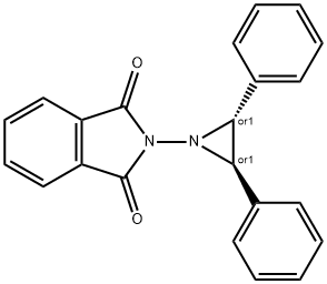 TRANS-2,3-DIPHENYL-1-PHTHALIMIDO- AZIRDINE Structural