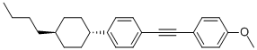 TRANS-1-(2-(4-(4-BUTYLCYCLOHEXYL)PHENYL)ETHYNYL)-4-METHOXYBENZENE