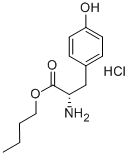 L-Tyrosinebutylesterhydrochloride Structural