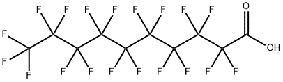 PERFLUORODECANOIC ACID Structural