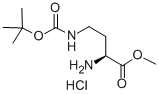 H-DAB(BOC)-OME HCL Structural