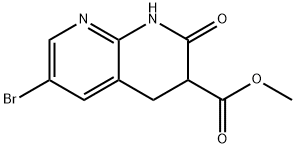 METHYL 6-BROMO-2-OXO-1,2,3,4-TETRAHYDRO-1,8-NAPHTHYRIDINE-3-CARBOXYLATE