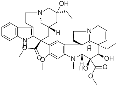 4-Desacetyl Vinblastine Structural