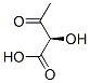 Butanoic acid, 2-hydroxy-3-oxo-, (2R)- (9CI) Structural