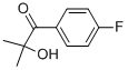 1-(P-FLUOROPHENYL)-2-HYDROXY-2-METHYL-1-PROPANONE Structural