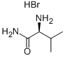 H-VAL-NH2 HBR Structural