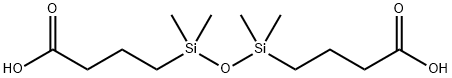 1,3-BIS(3-CARBOXYPROPYL)TETRAMETHYLDISILOXANE Structural