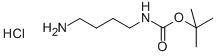 BOC-1,4-DIAMINOBUTANE HYDROCHLORIDE Structural