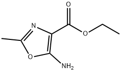 ETHYL 5-AMINO-2-METHYLOXAZOLE-4-CARBOXYLATE Structural