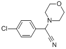 2-(4-CHLOROPHENYL)-2-MORPHOLINOACETONITRILE Structural