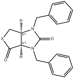 cis-(±)-1,3-dibenzyldihydro-1H-thieno[3,4-d]imidazole-2,4(3H,3aH)-dione          