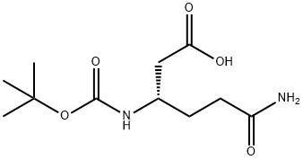 BOC-L-BETA-HOMOGLUTAMINE Structural