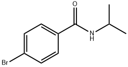 4-Bromo-N-isopropylbenzamide Structural