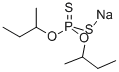 sodium O,O-di-sec-butyl dithiophosphate Structural