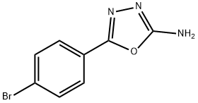 5-(4-BROMOPHENYL)-1,3,4-OXADIAZOL-2-AMINE Structural