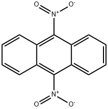 9,10-DINITROANTHRACENE Structural