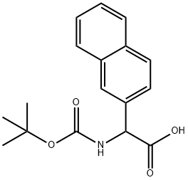 TERT-BUTOXYCARBONYLAMINO-NAPHTHALEN-2-YL-ACETIC ACID