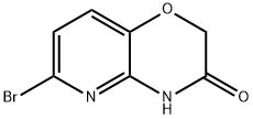 6-BROMO-2H-PYRIDO[3,2-B][1,4]OXAZIN-3(4H)-ONE Structural