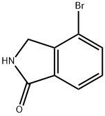 4-bromoisoindolin-1-one Structural