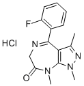 ZOLAZEPAM HYDROCHLORIDE (500 MG)