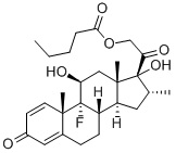 9-Fluoro-11b,17,21-trihydroxy-16a-methylpregna-1,4-diene-3,20-dione 17-valerate