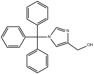 1-TRITYL-1H-IMIDAZOLE-4-METHANOL Structural