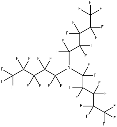 Tris(undecafluoropentyl)amine Structural