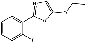 Oxazole, 5-ethoxy-2-(2-fluorophenyl)- (9CI) Structural