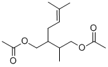 3-methyl-2-(3-methylbut-2-enyl)butane-1,3-diyl diacetate    