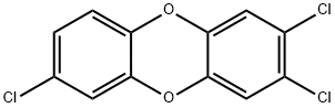 2,3,7-TRICHLORODIBENZO-P-DIOXIN Structural