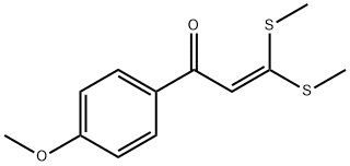 1-(4-METHOXY-PHENYL)-3,3-BIS-METHYLSULFANYL-PROPENONE Structural