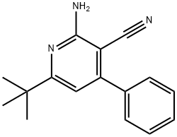 2-AMINO-6-(TERT-BUTYL)-4-PHENYLNICOTINONITRILE