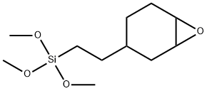 Trimethoxy[2-(7-oxabicyclo[4.1.0]hept-3-yl)ethyl]silane Structural