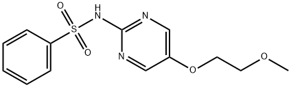 N-[5-(2-methoxyethoxy)pyrimidin-2-yl]benzenesulfonamide