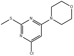 4-CHLORO-6-MORPHOLINO-2-PYRIMIDINYL METHYL SULFIDE