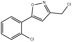 3-(CHLOROMETHYL)-5-(2-CHLOROPHENYL)ISOXAZOLE