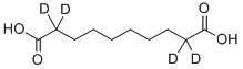 1,10-DECANEDIOIC-2,2,9,9-D4 ACID Structural